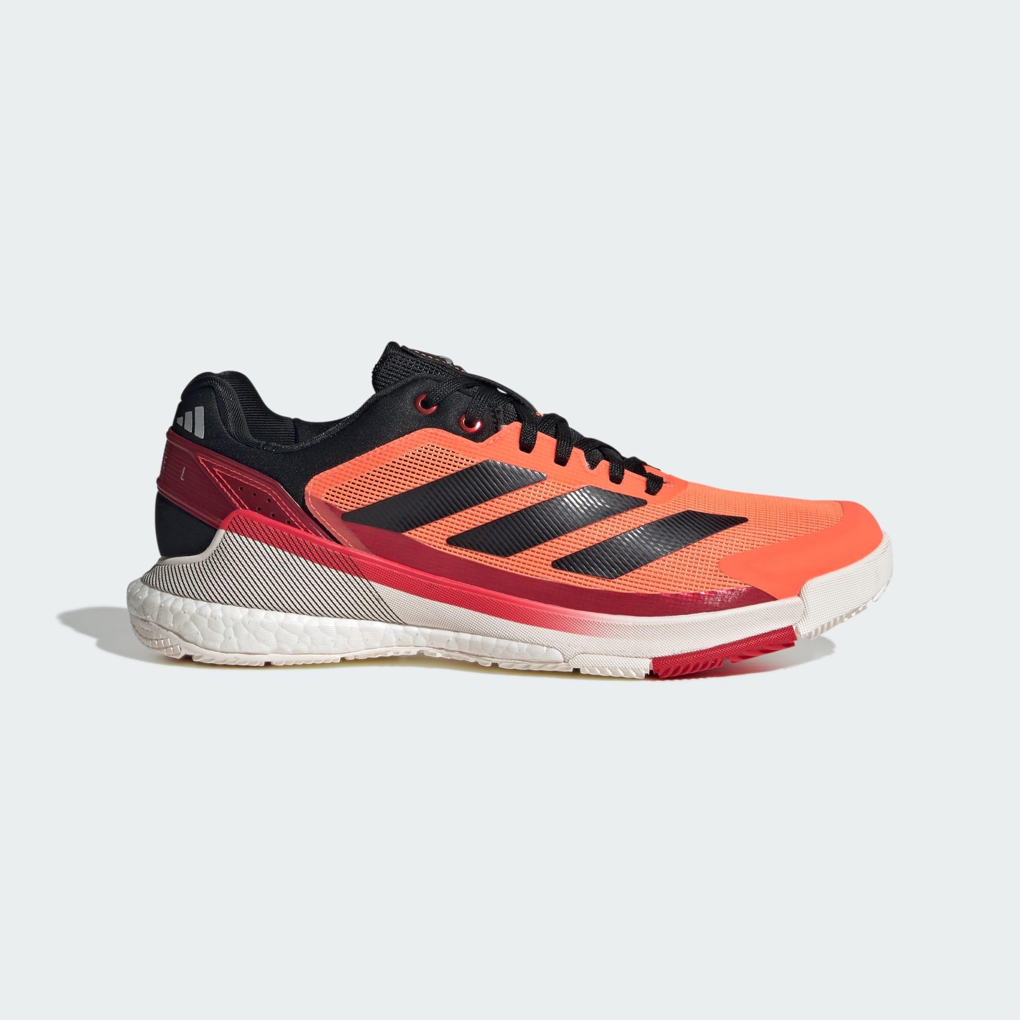 Adidas - Chaussure De Padel Crazyquick Boost - Chaussures De Sport - Noir|orange|rouge - Decathlon