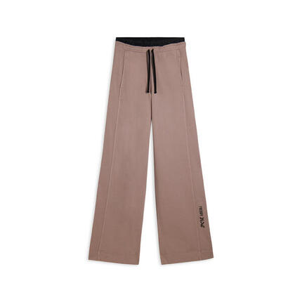Pantalon à jambe large en molleton avec imprimé Flow