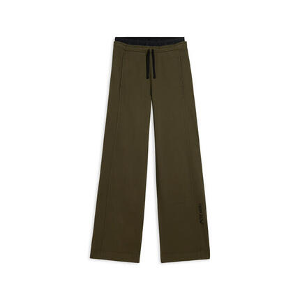 Pantalon à jambe large en molleton avec imprimé Flow