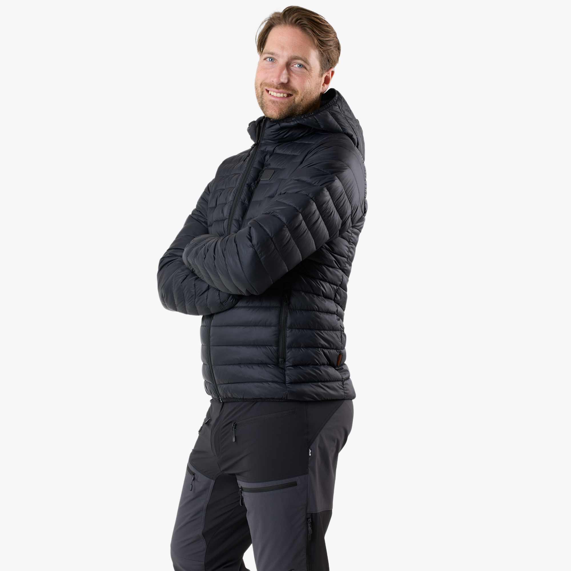 Herren Wandern Outdoorjacke winddicht atmungsaktiv Lofoten Hood 4/7