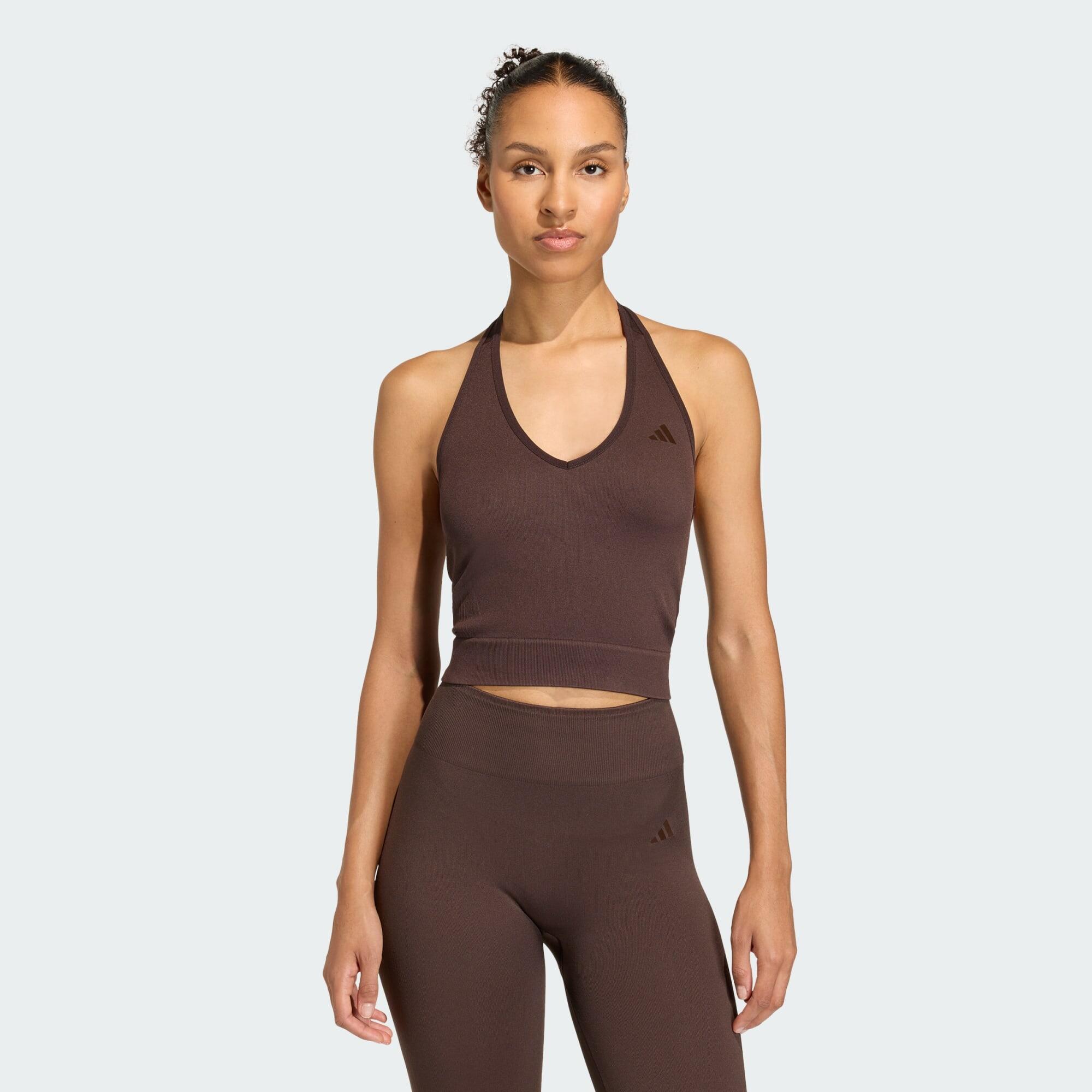 ADIDAS Tričko Workout Essentials Knit Halterneck