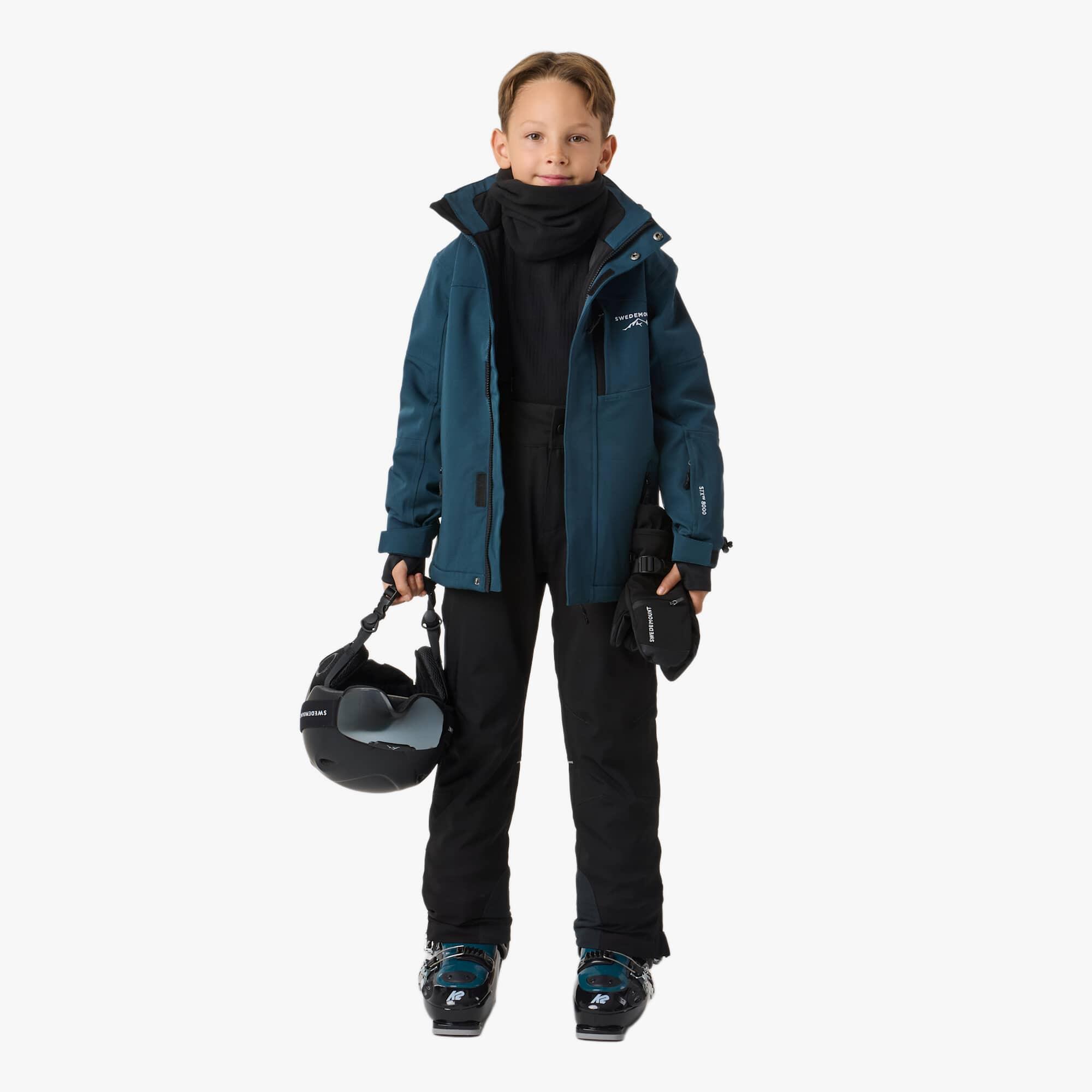 Veste de ski junior ski imperméable coupe-vent St. Anton JR 3/8