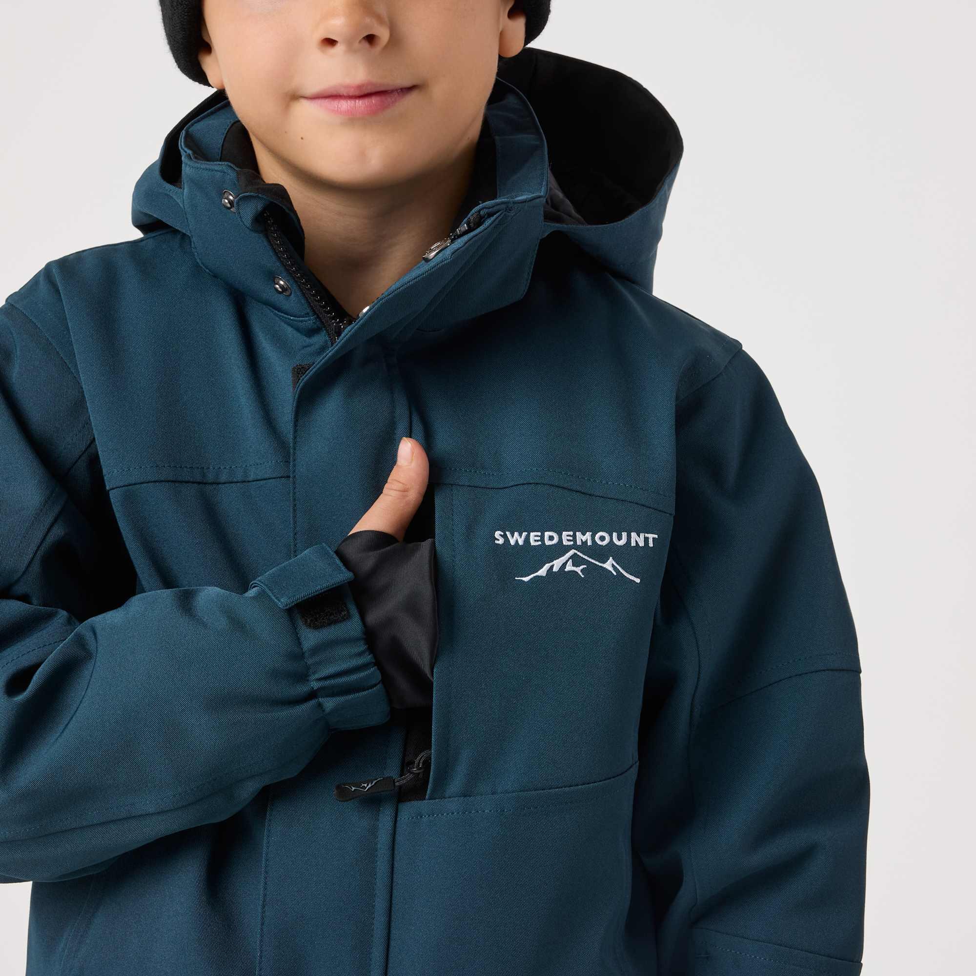 Veste de ski junior ski imperméable coupe-vent St. Anton JR 7/8