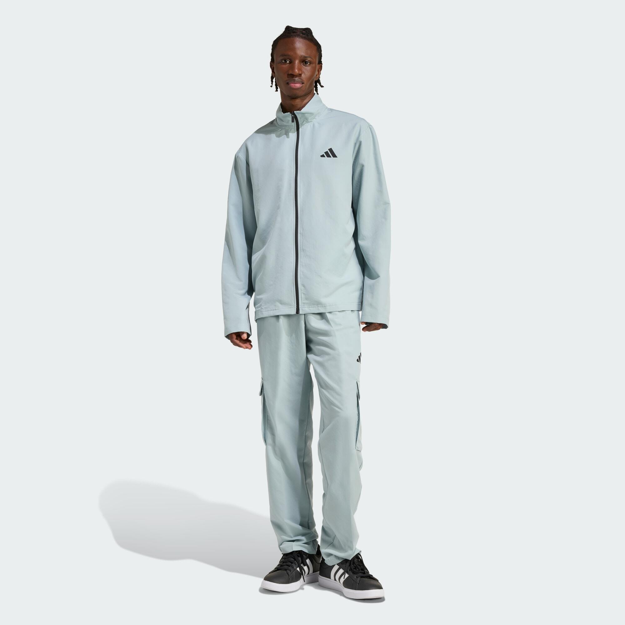 Adidas - Survêtement Cargo Toile Sportswear - Survêtement - Vert - S - Decathlon