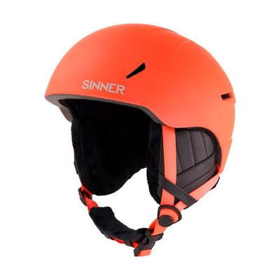 Sinner crest ski- en snowboardhelm, helder geel, unisex