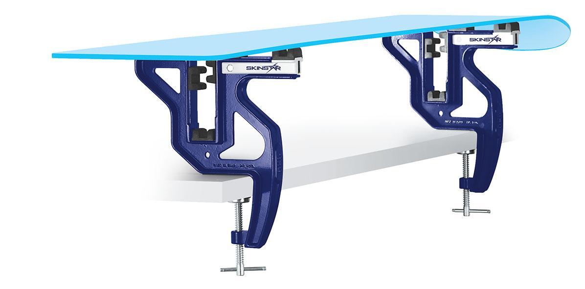 Snowboard Bankschroef – Professionele skiklem voor onderhoud en tuning 2/4