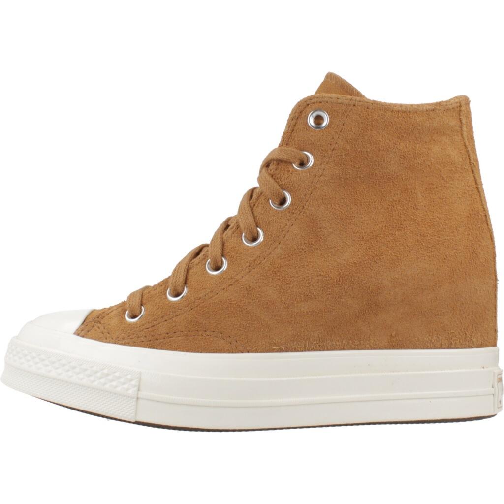 Scarpe Da Ginnastica Converse Modello Chuck 70 Wedge Hi Colore Marrone 2/5