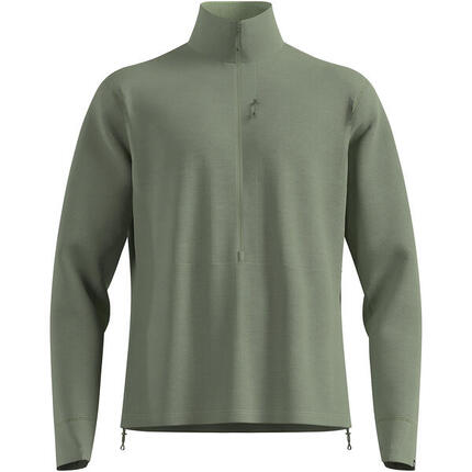 Herren Longsleeve GRID FLEECE