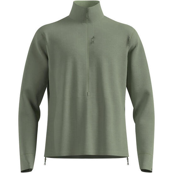 Herren Longsleeve GRID FLEECE