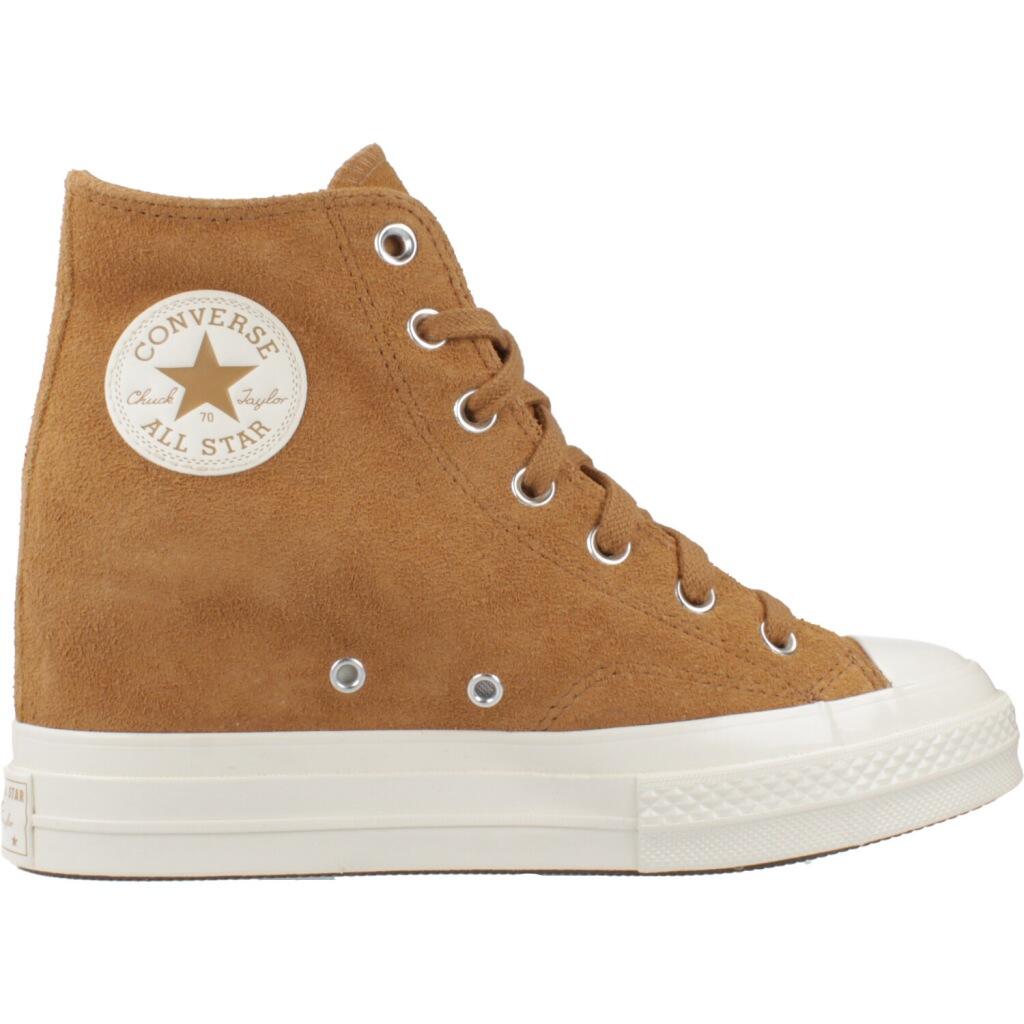 Scarpe Da Ginnastica Converse Modello Chuck 70 Wedge Hi Colore Marrone 4/5