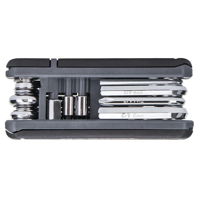 Set chei bicicleta Hexus-X multitool, 21 functii - negru argintiu