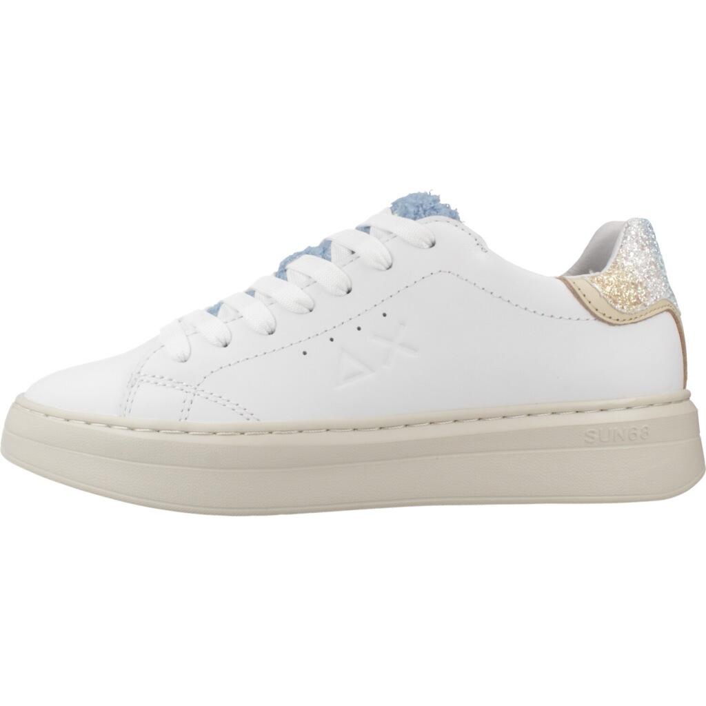 Sneakers Sun68 Model Grace Teddy Kleur Wit 2/5