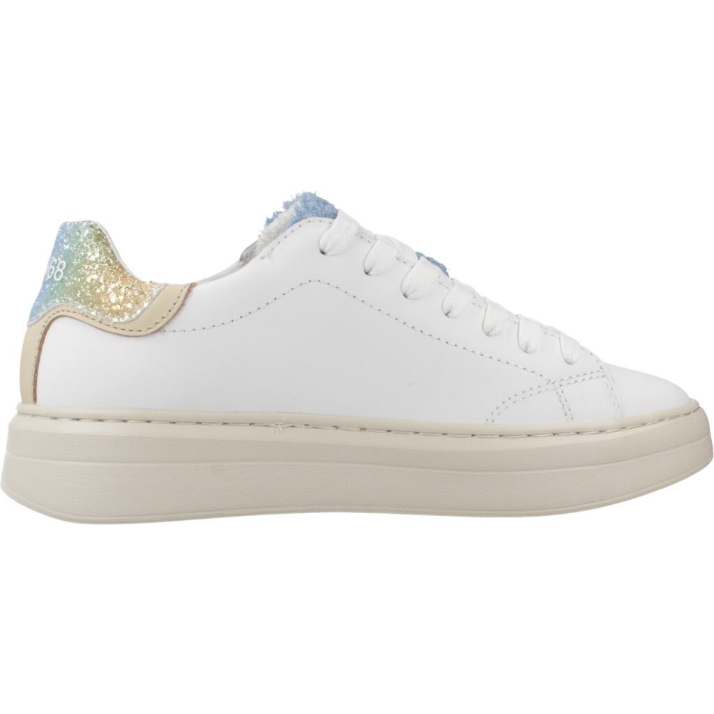 Sneakers Sun68 Model Grace Teddy Kleur Wit 4/5