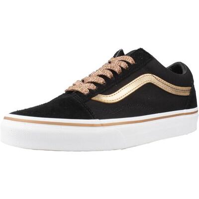 Sneakers vans model old skool mtlc kleur zwart
