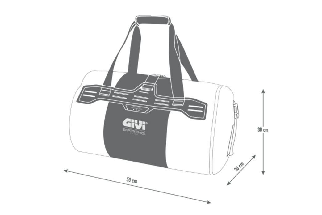 Wasserdichte Cargotasche 40L WANDERLUST 6/7