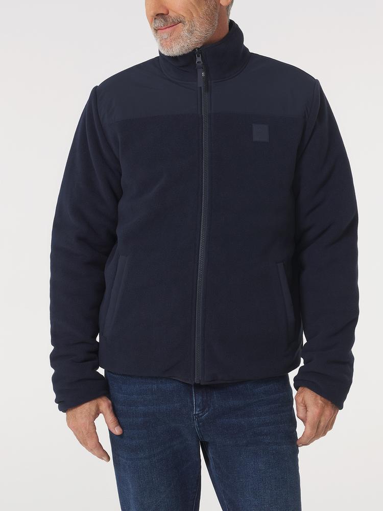 Plumífero Reversible Azul Marino para Hombre TBS JOSEFZIP 2/5