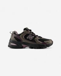 New Balance 530 Black Metallic Plum Brown