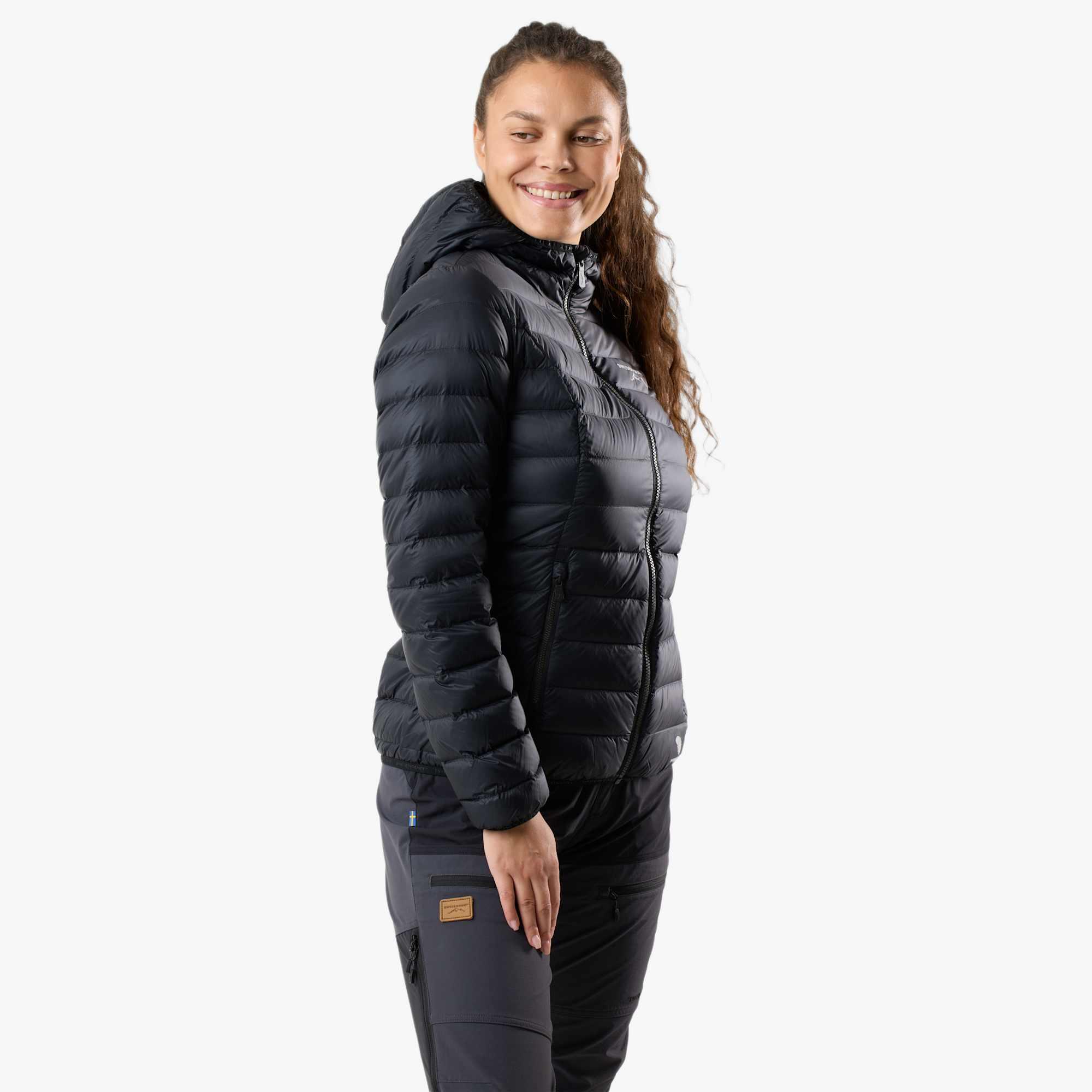 Doudoune de randonnée femme coupe-vent respirante Himalaya Hood 3/7