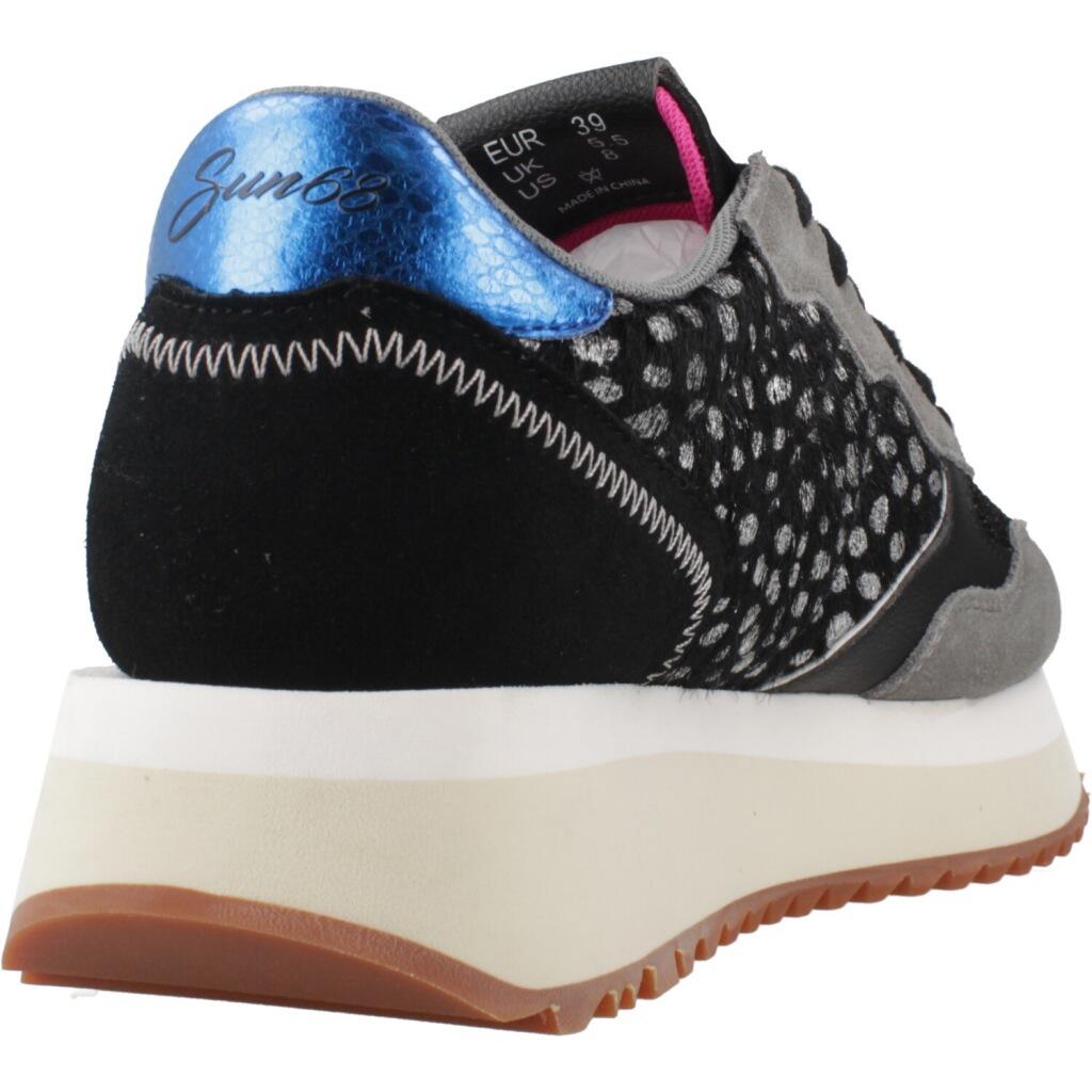 Baskets Sun68 Modèle Big Ally Animalier Couleur Noir 3/5