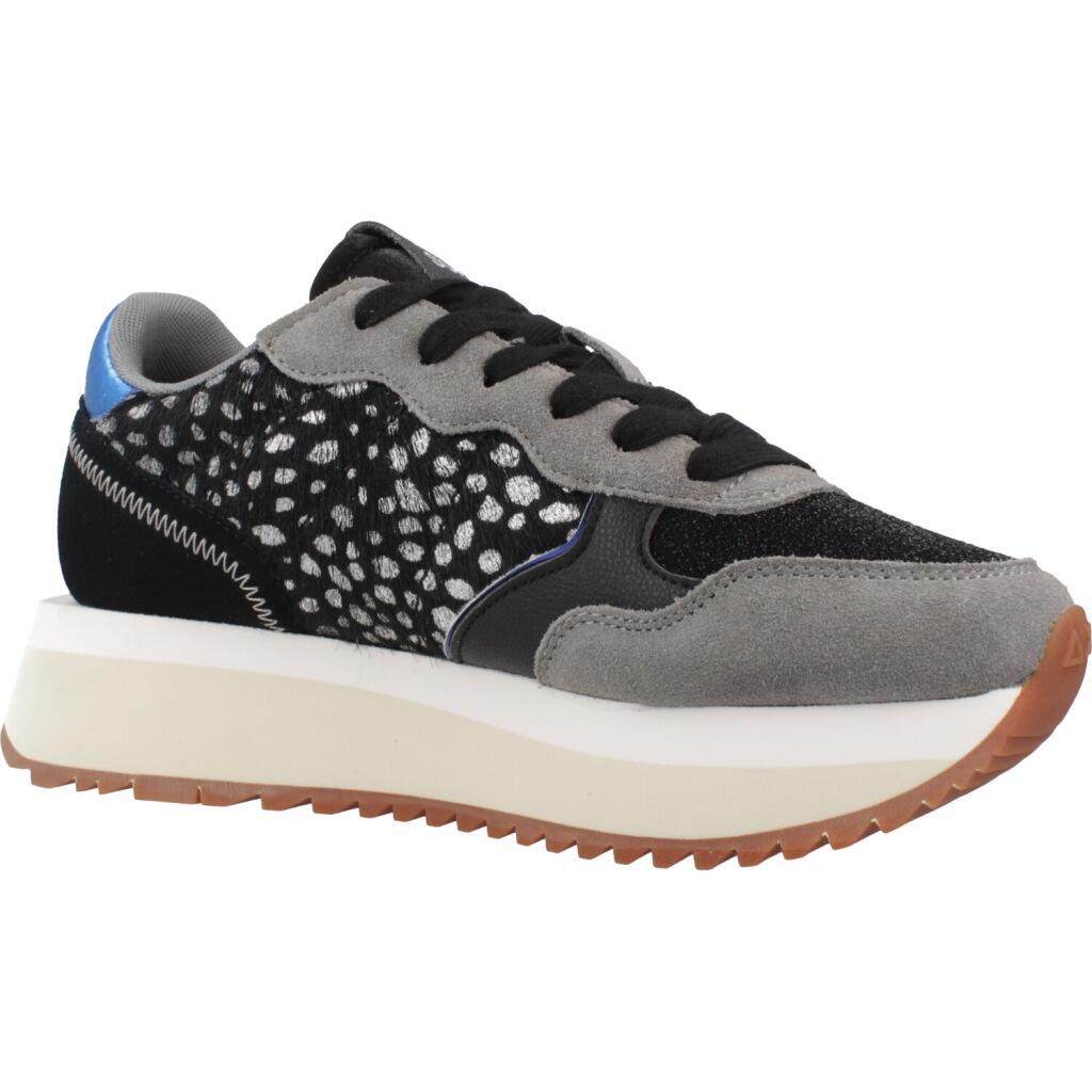 Baskets Sun68 Modèle Big Ally Animalier Couleur Noir 5/5