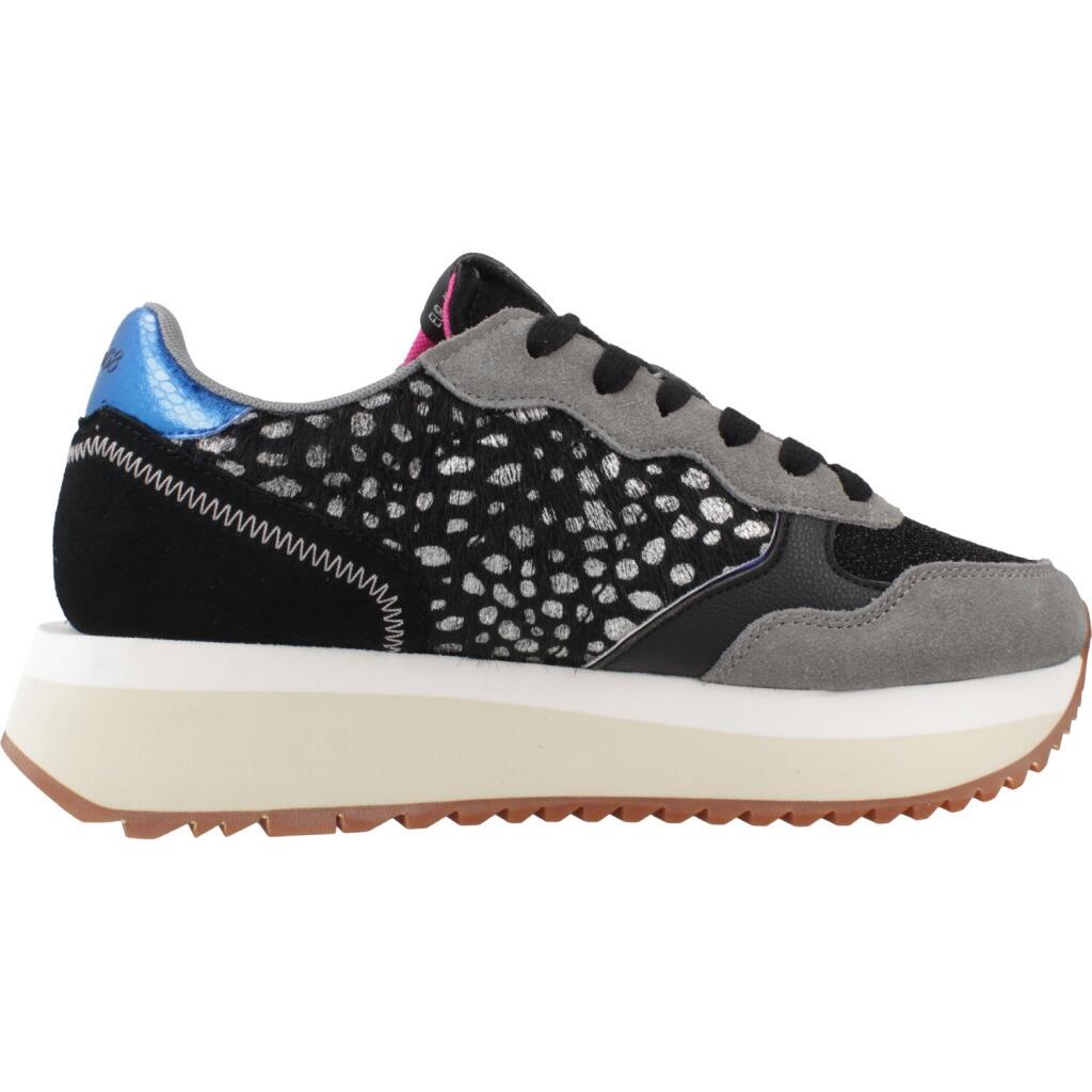 Baskets Sun68 Modèle Big Ally Animalier Couleur Noir 4/5
