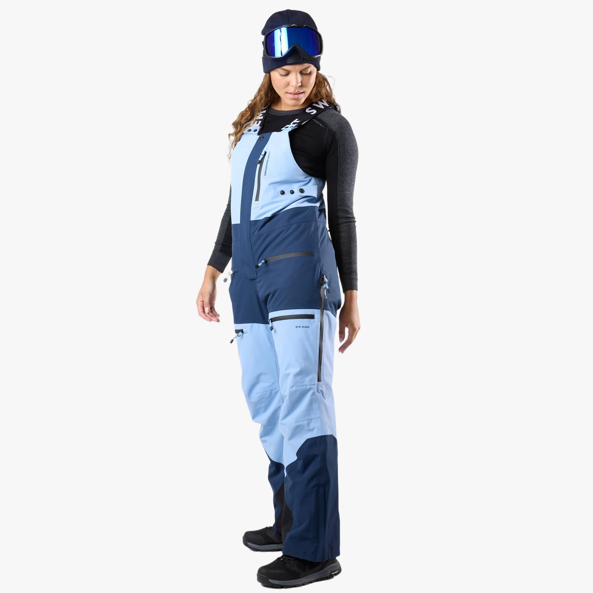 Pantalon de ski freeride femme imperméable coupe-vent respirant ski 3/7