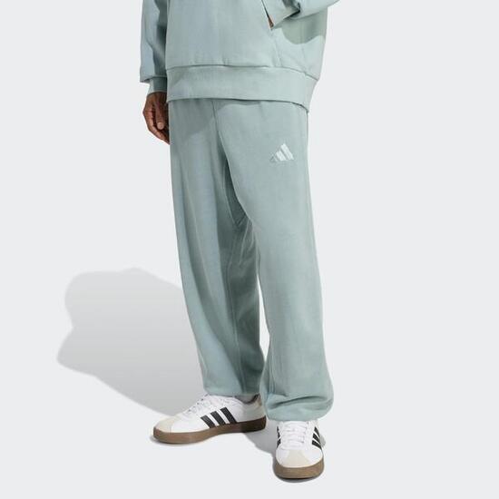 TUTTI GLI SZN Pantaloni larghi in French Terry lavato