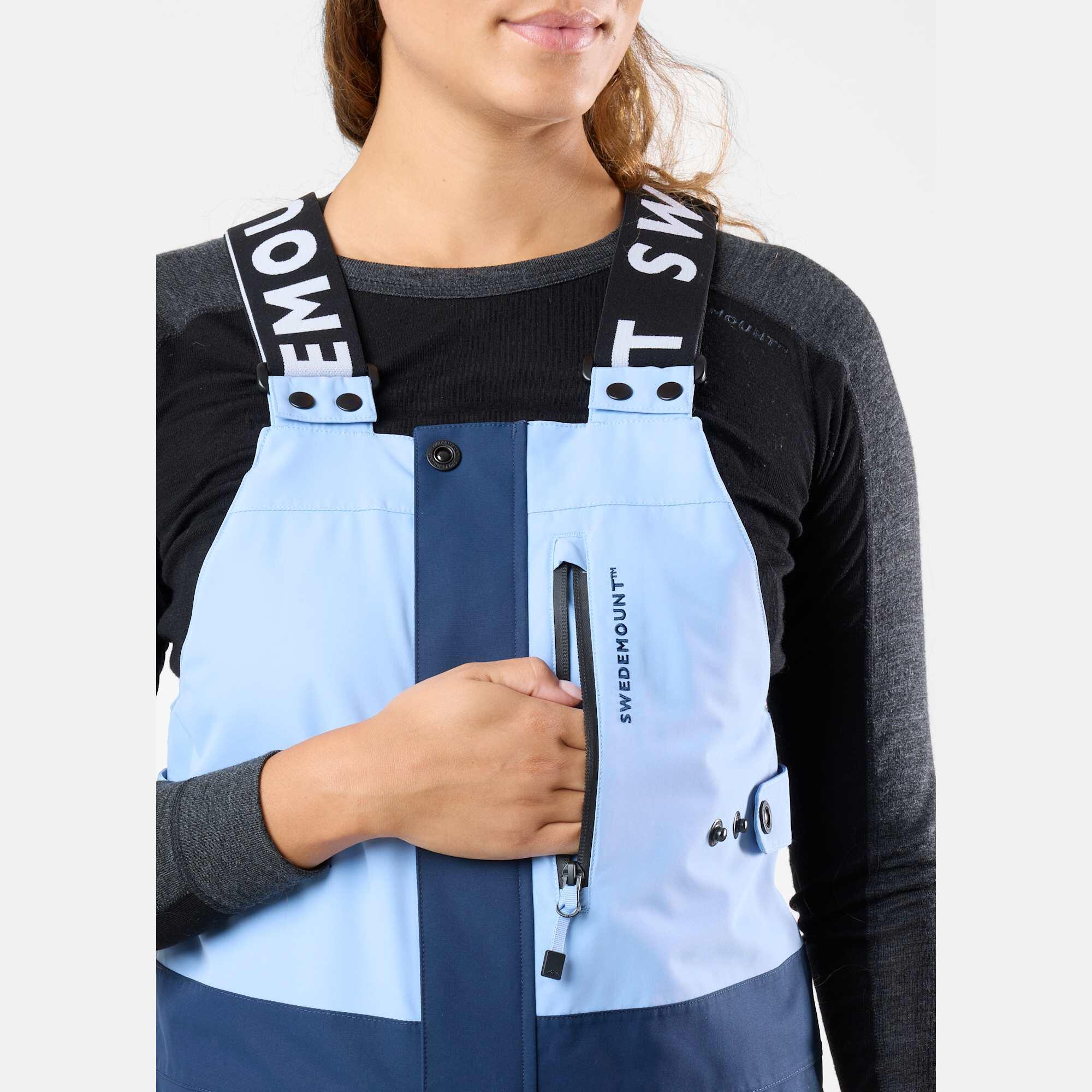 Pantalon de ski freeride femme imperméable coupe-vent respirant ski 5/7