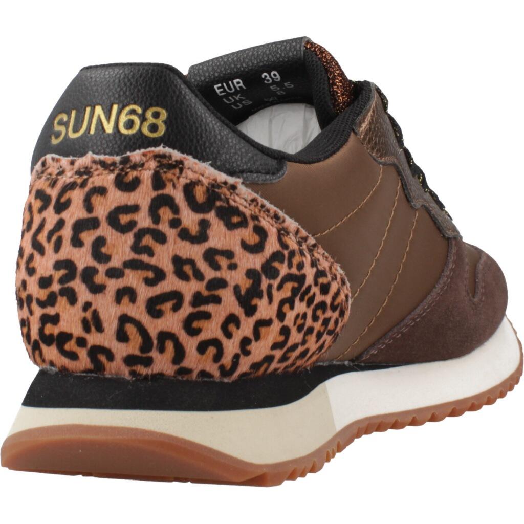 Sneakers Sun68 Model Stargirl Animal Kleur Bruin 3/5