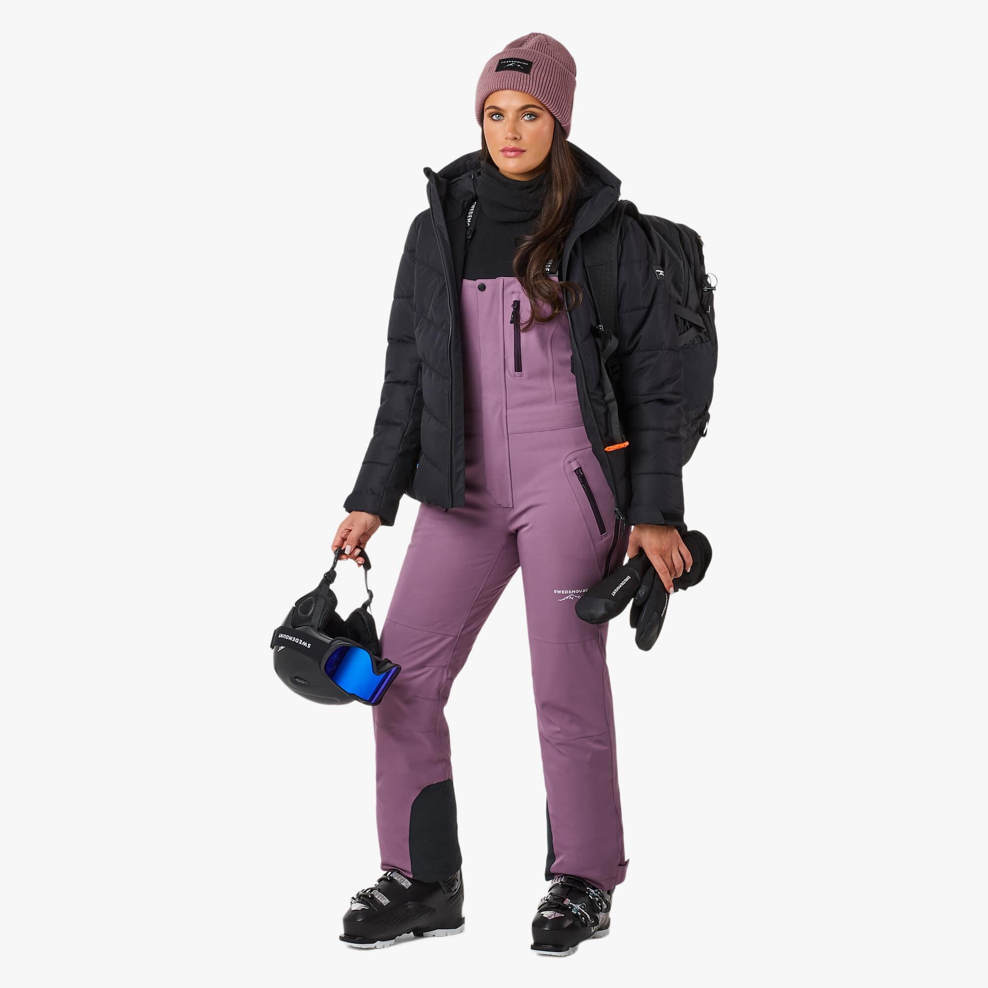 Pantalon de ski femme ski imperméable coupe-vent Cervinia bib pants 3/8