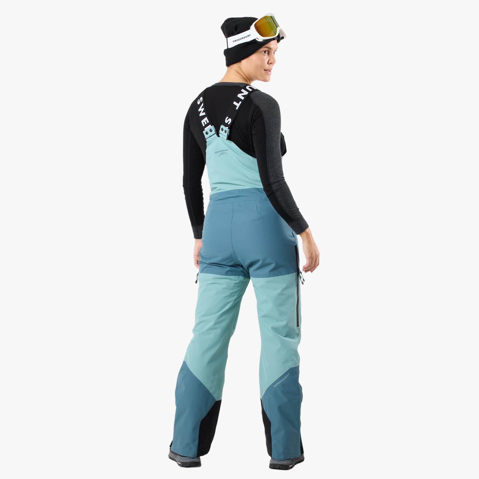 Pantalon de ski freeride femme imperméable coupe-vent respirant ski 2/8