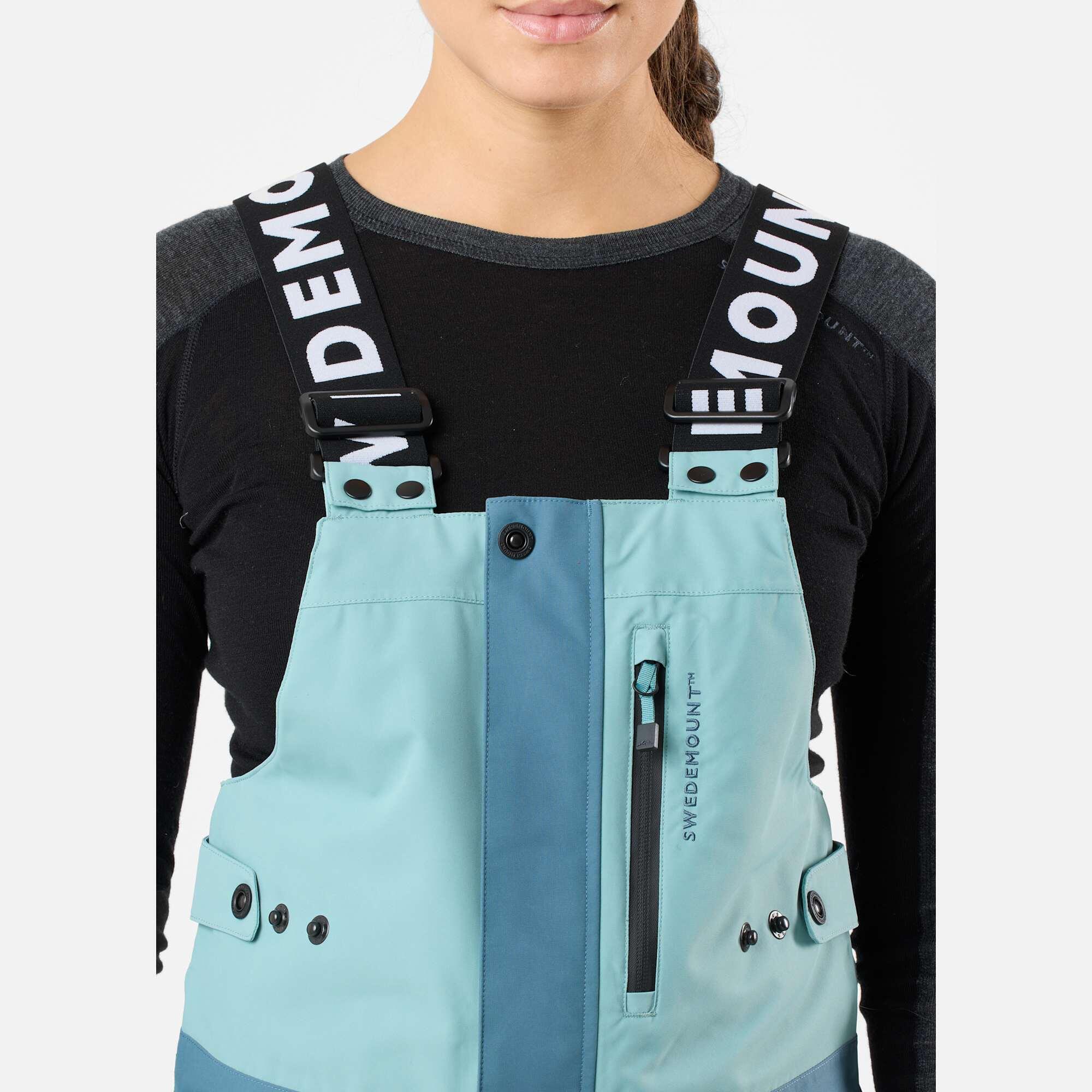 Pantalon de ski freeride femme imperméable coupe-vent respirant ski 5/8