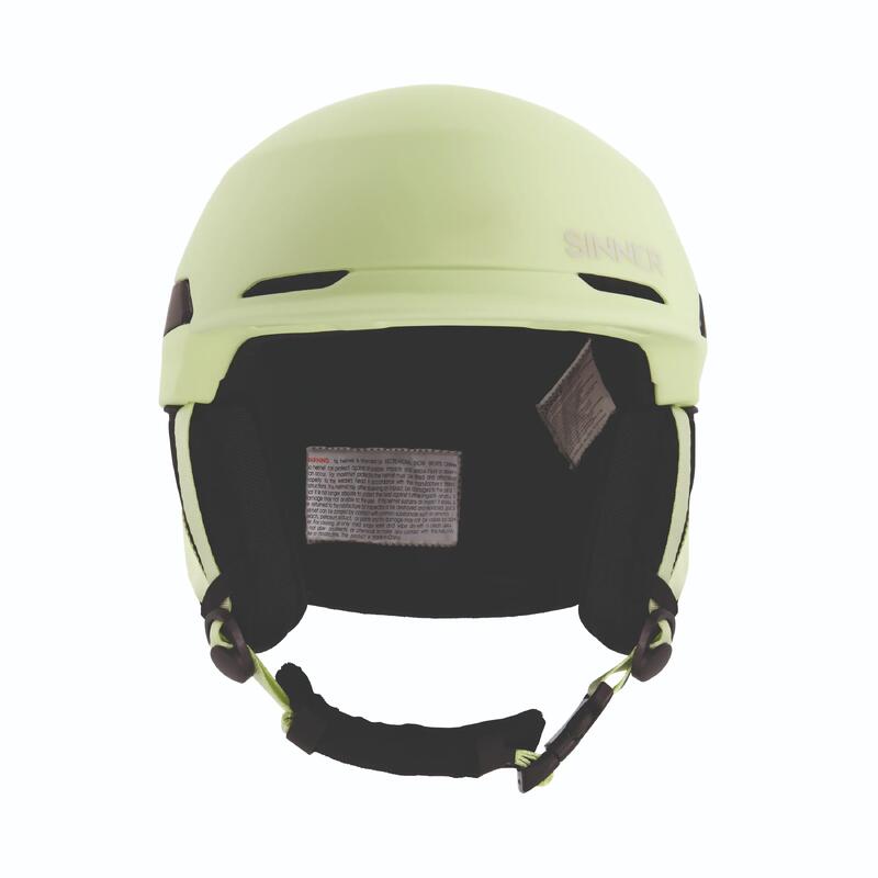 Căsca ski/snowboard SINNER Zermatt, Galben Deschis, Unisex