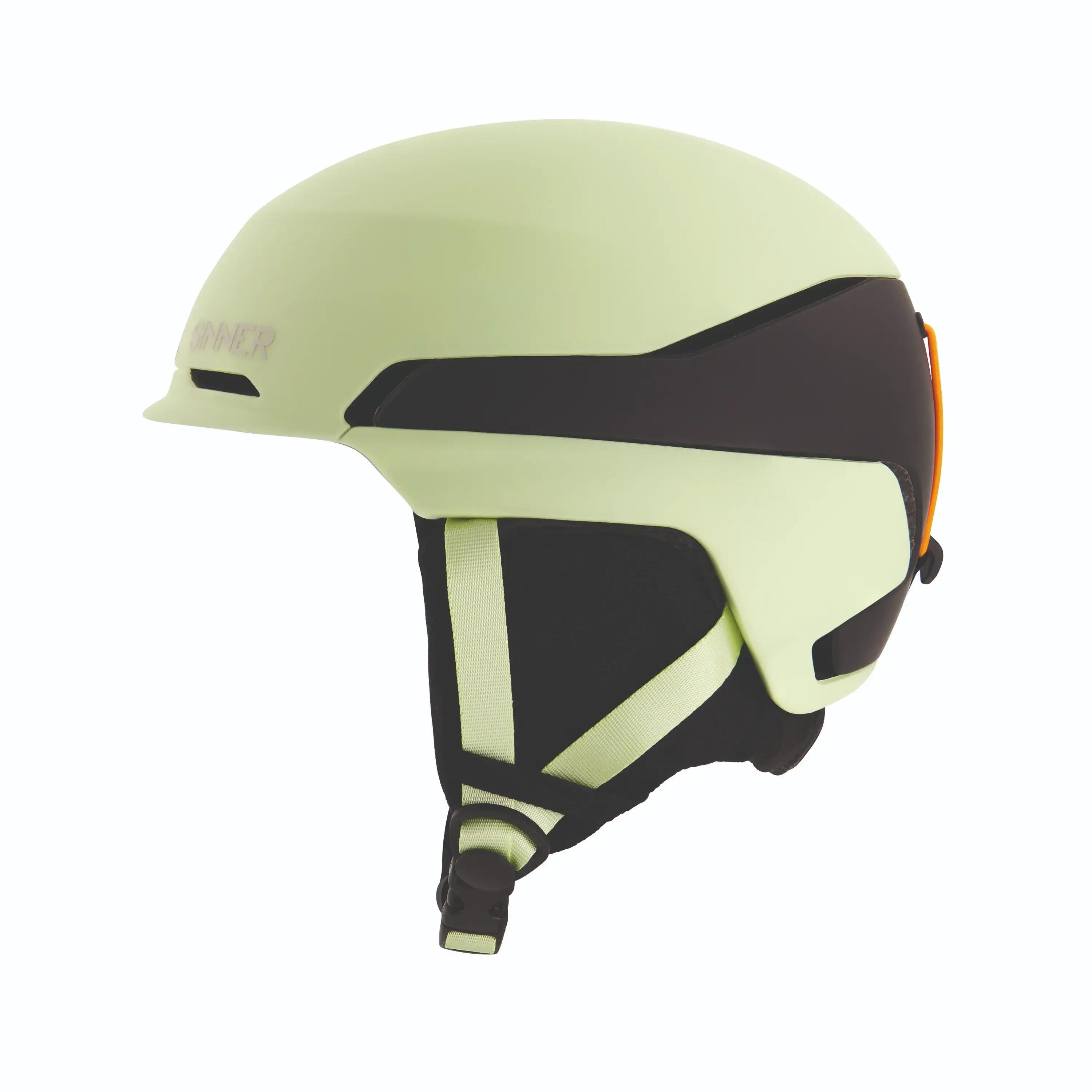 Kask narciarski/snowboardowy SINNER Zermatt, jasnożółty, unisex 2/4