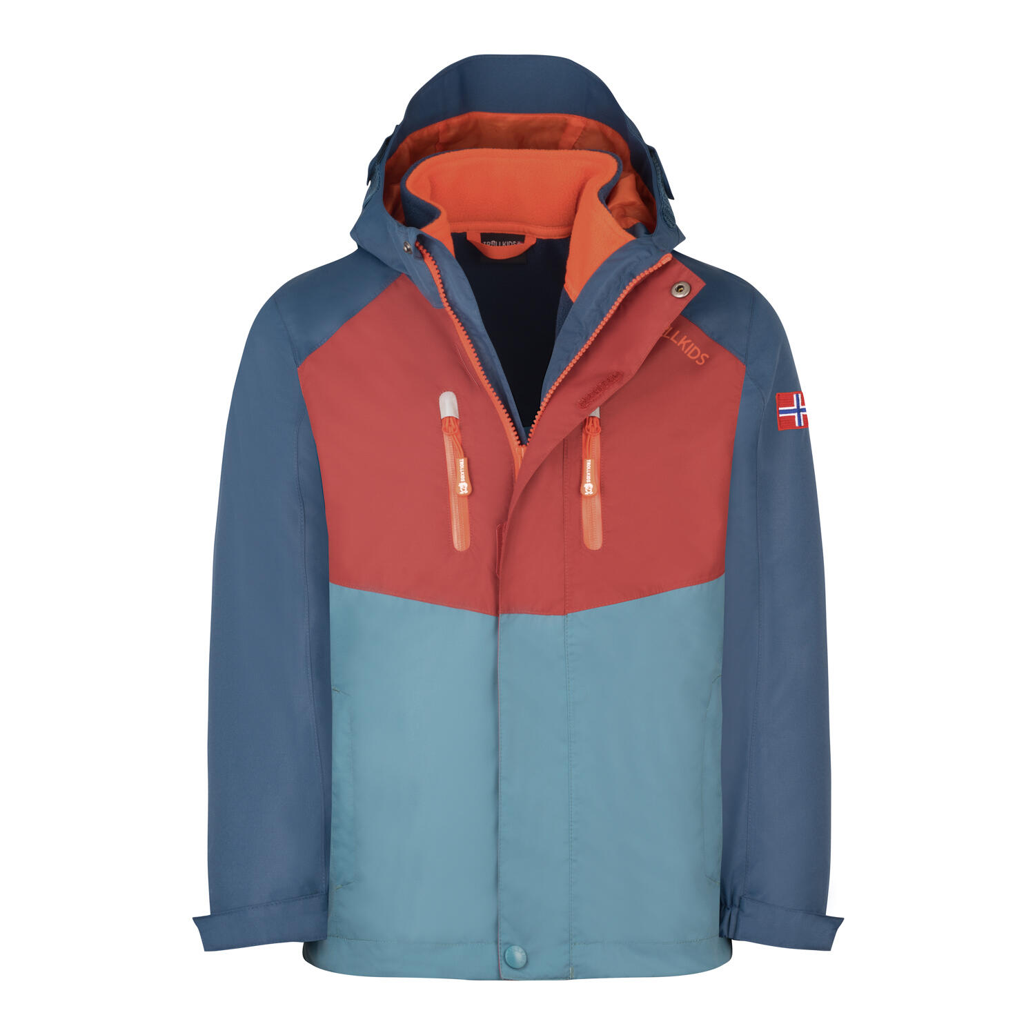 TROLLKIDS 3 in 1 Jacke Bryggen Outdoor unisex