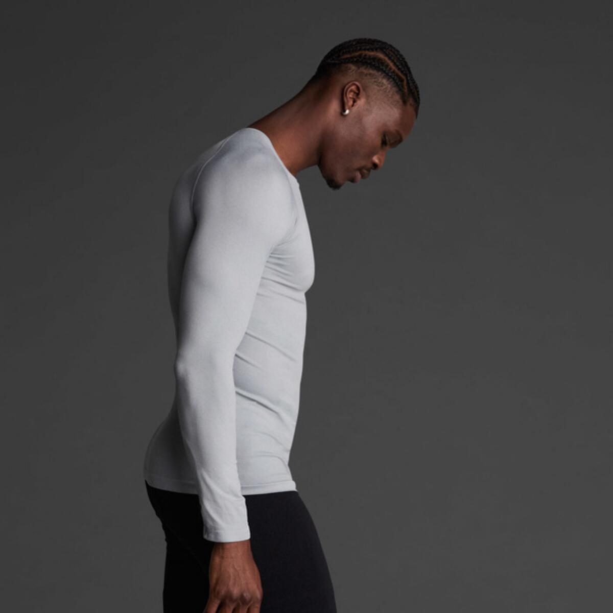 Camiseta térmica gris 8/10 7/7