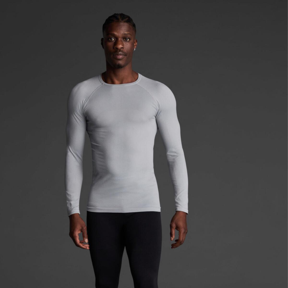 Camiseta térmica gris 8/10 5/7