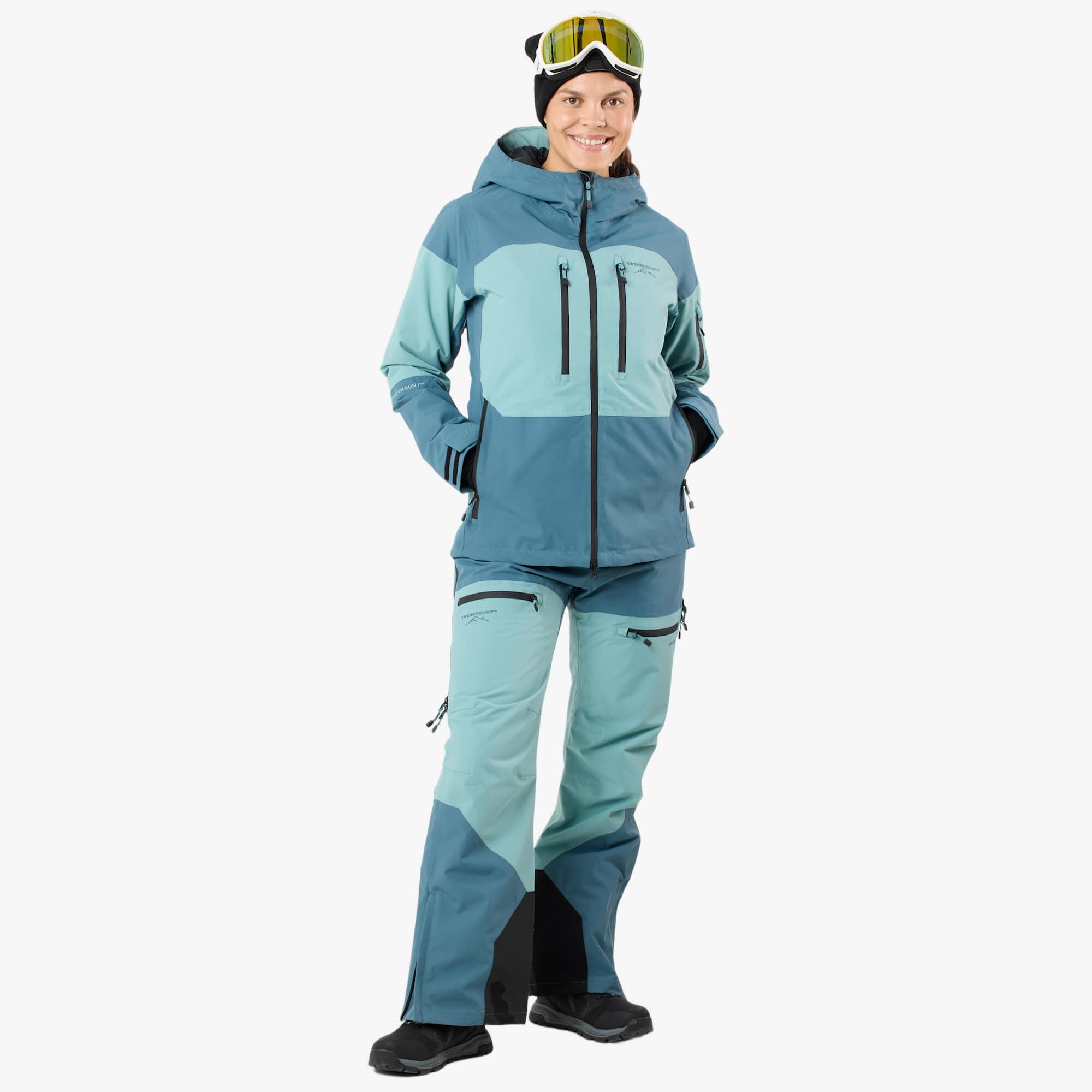 Giacca da sci da donna impermeabile Freeride Jacket 3/8