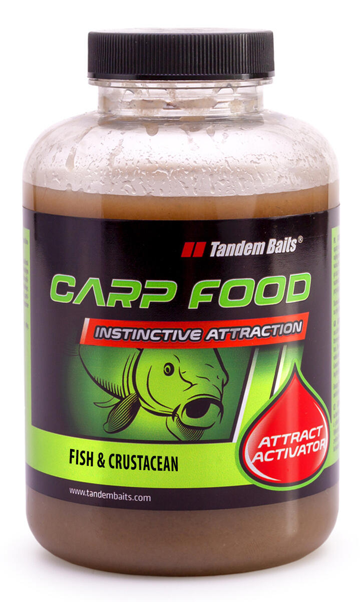 TANDEM BAITS Attract Activator Carp Food Ryba & Škeble 500ml