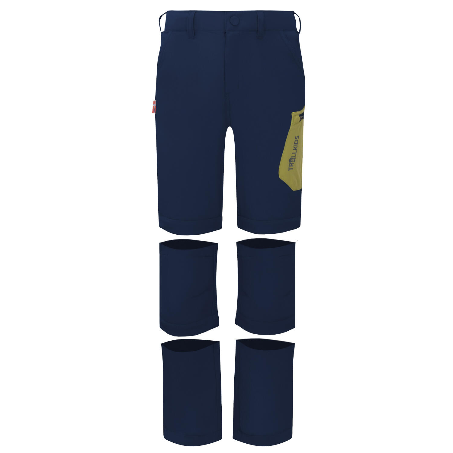 Kids Preikestolen Double Zip-Off Pants 6/6