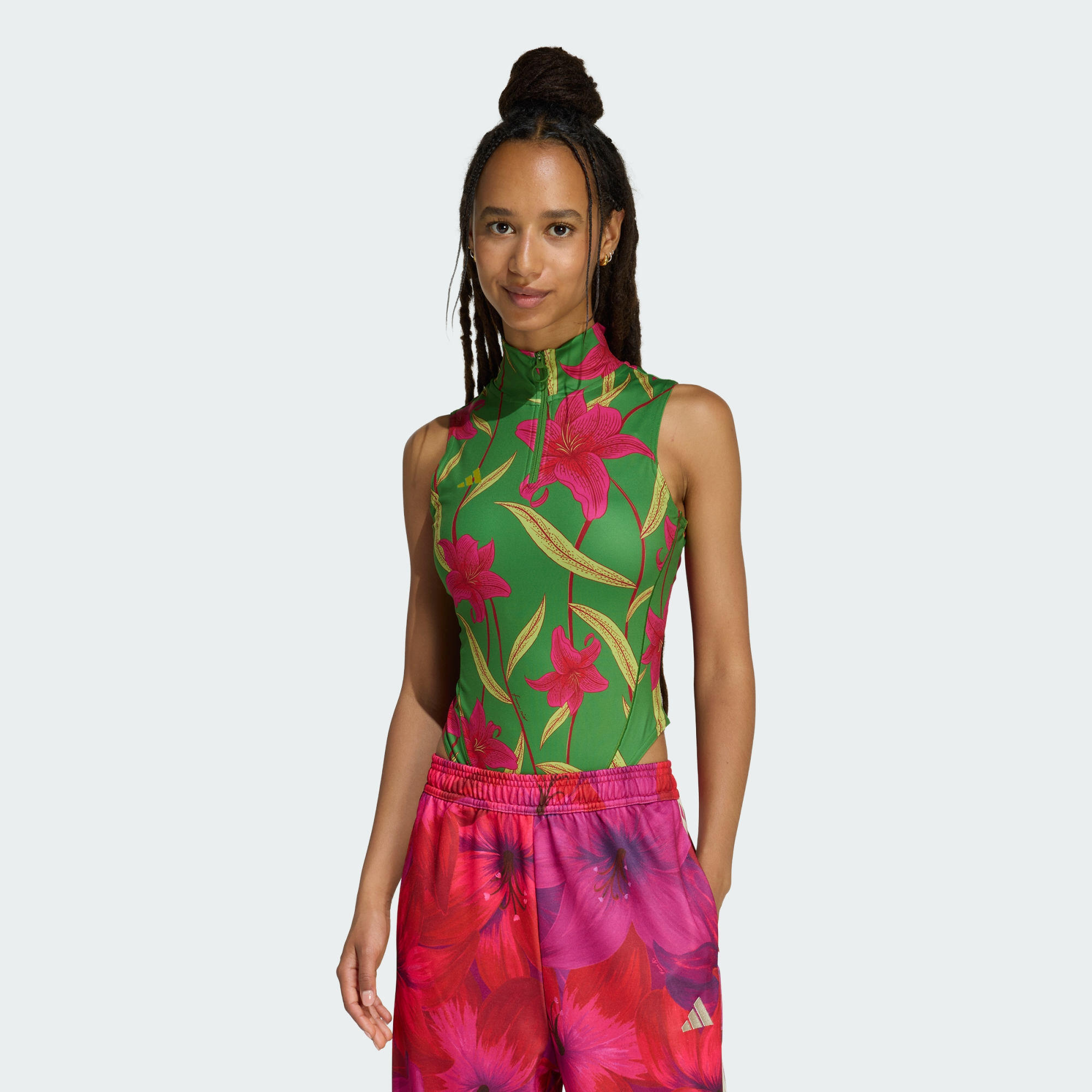 Adidas - Body Adidas X Farm Rio - Body - Vert|violet - 52 2xl - Decathlon