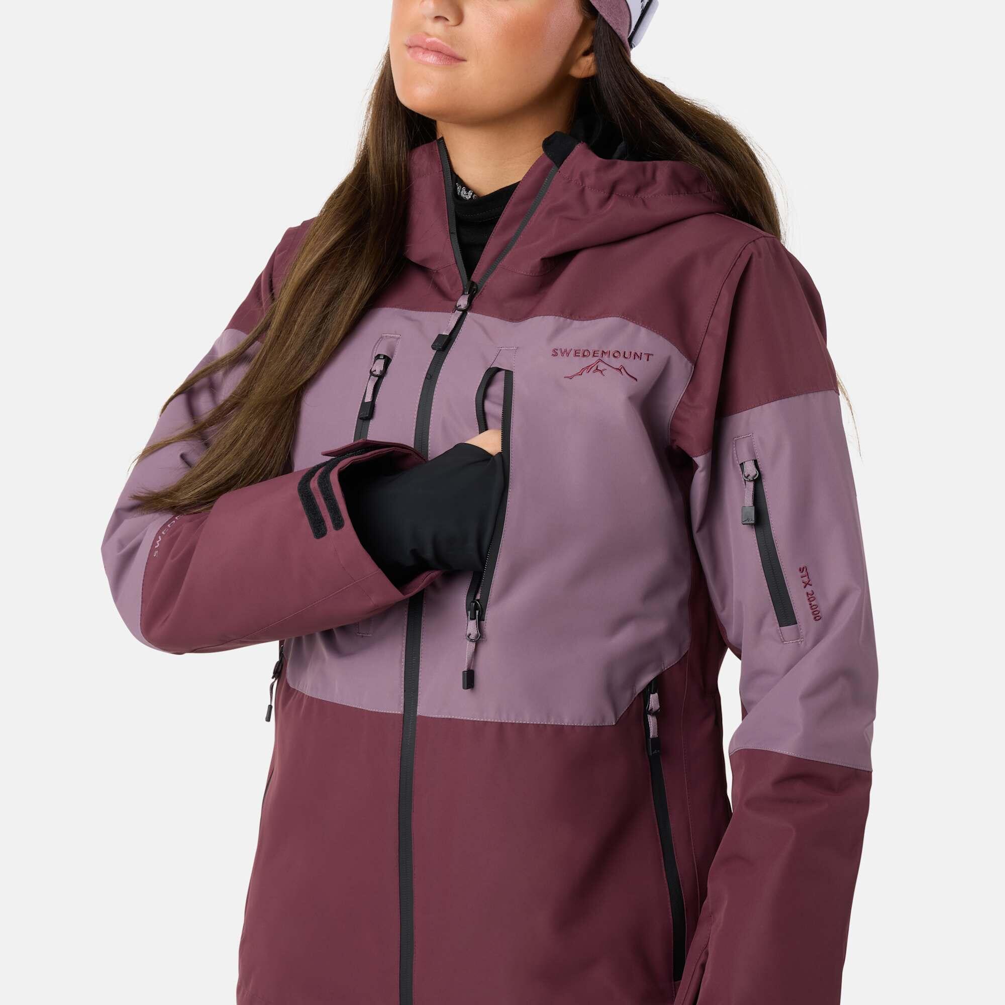 Veste de ski femme imperméable coupe-vent respirante Freeride 6/8