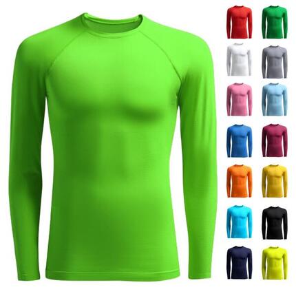 Camiseta térmica verde fluor XS/S