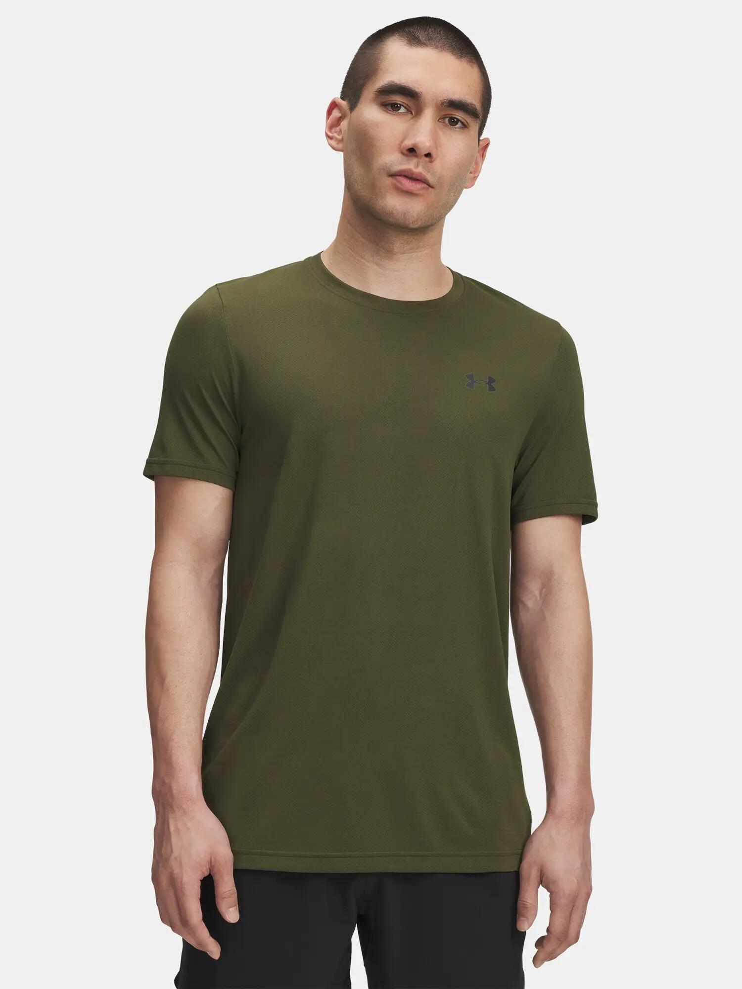Férfi póló Under Armour UA Vanish Elite Seamless SS-GRN 3/3