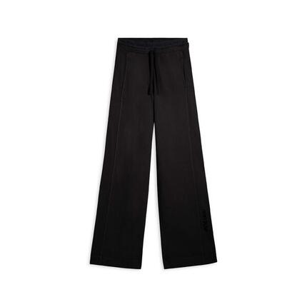Pantalon à jambe large en molleton avec imprimé Flow