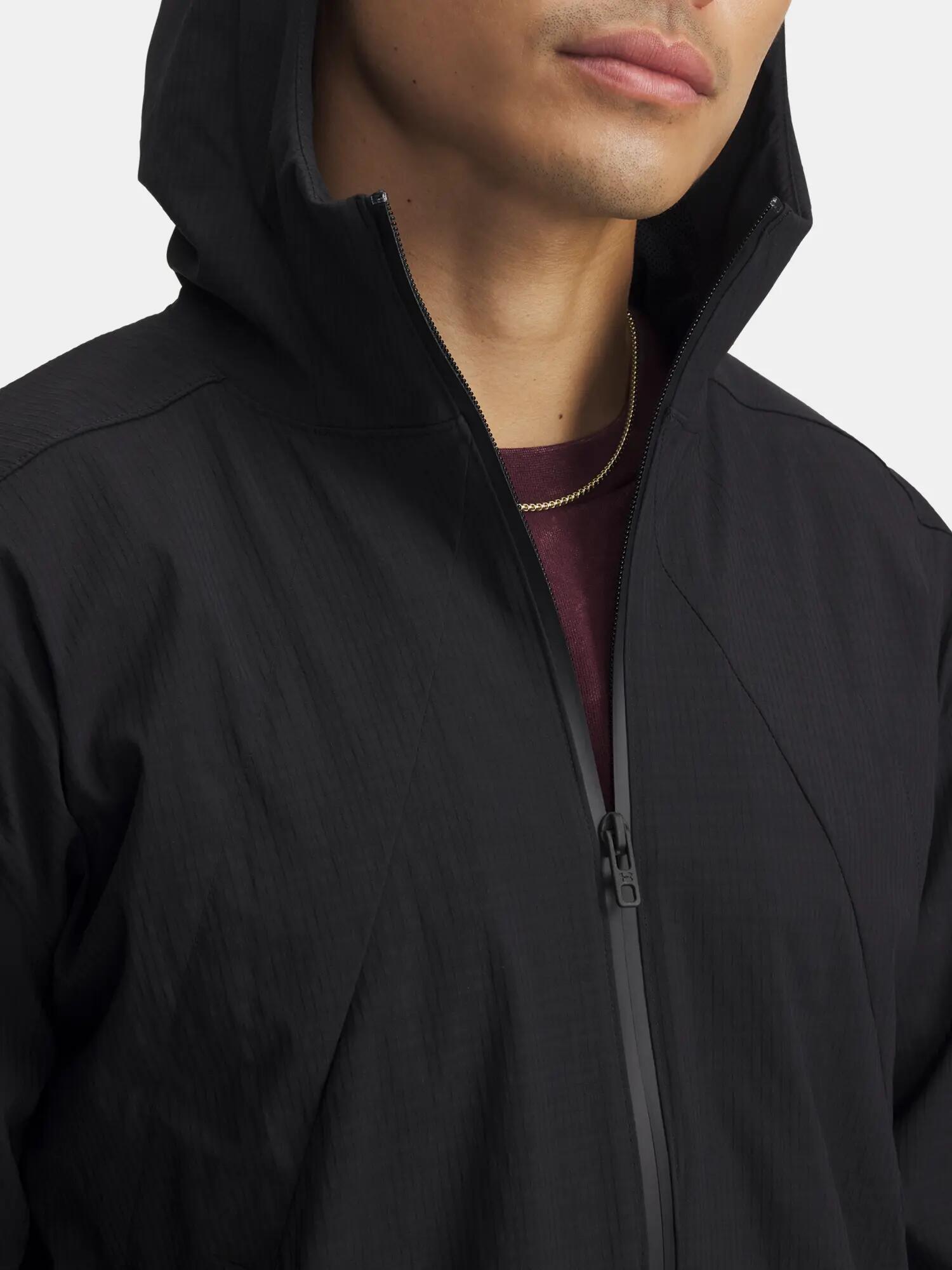 Férfi kabát Under Armour UA Unstoppable Txt Woven Jkt-BLK 3/3