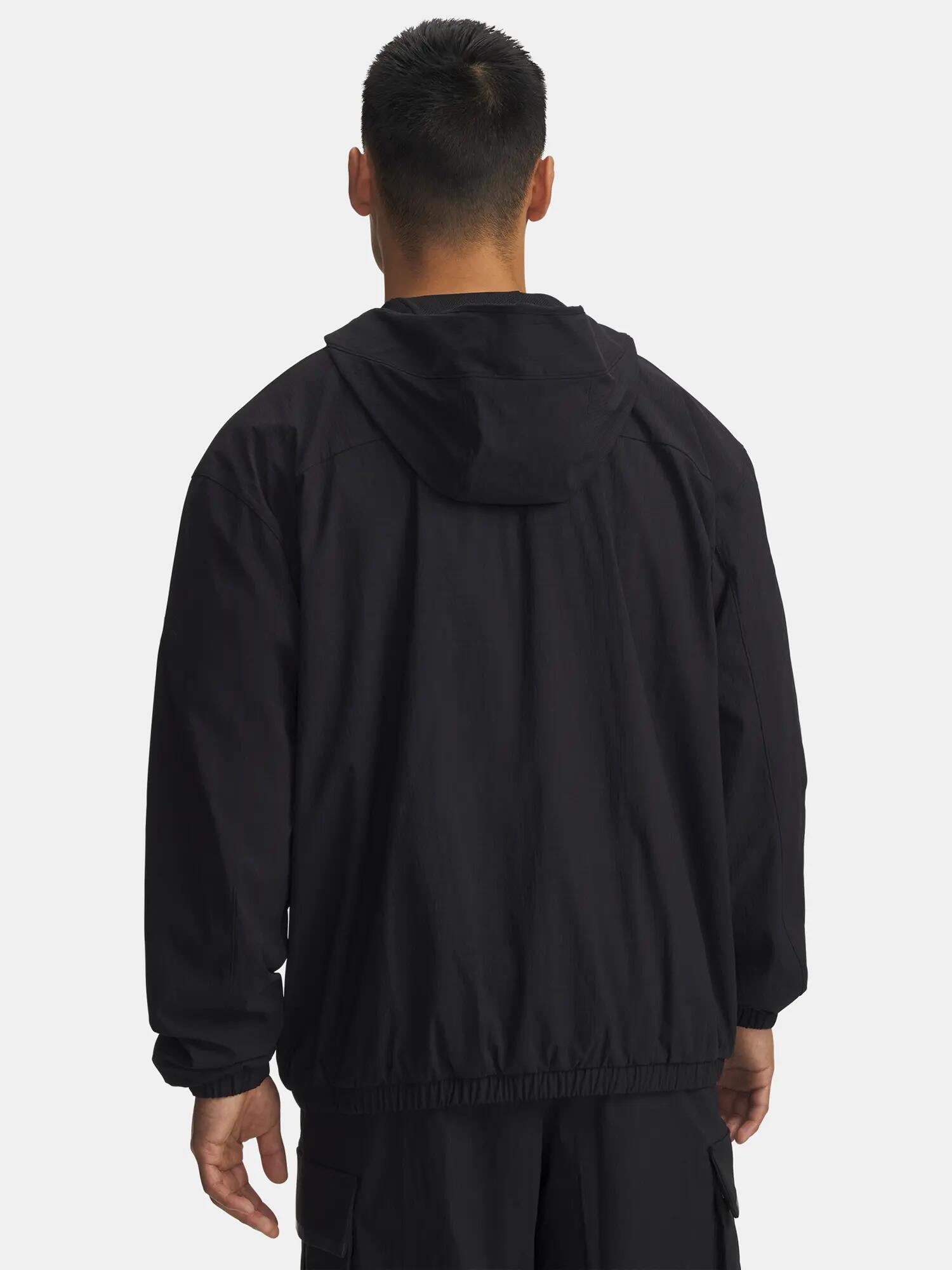 Férfi kabát Under Armour UA Unstoppable Txt Woven Jkt-BLK 2/3