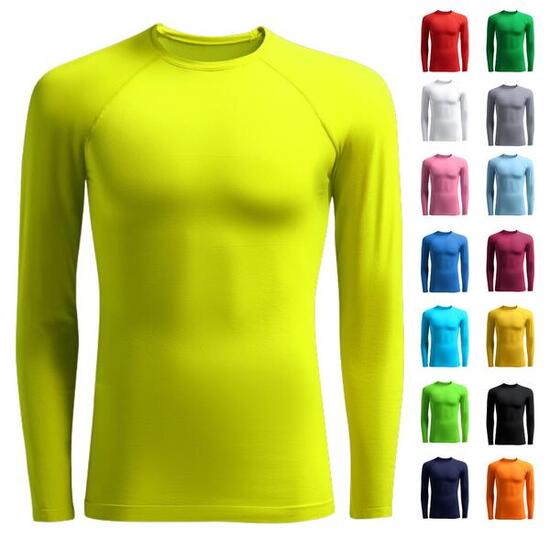 Camiseta térmica amarillo fluor 4/6