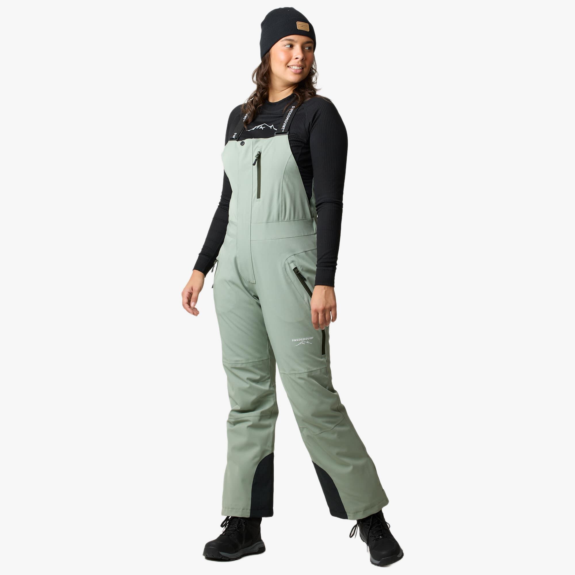 Dames ski skibroek waterproof winddicht Cervinia bib pants 3/6