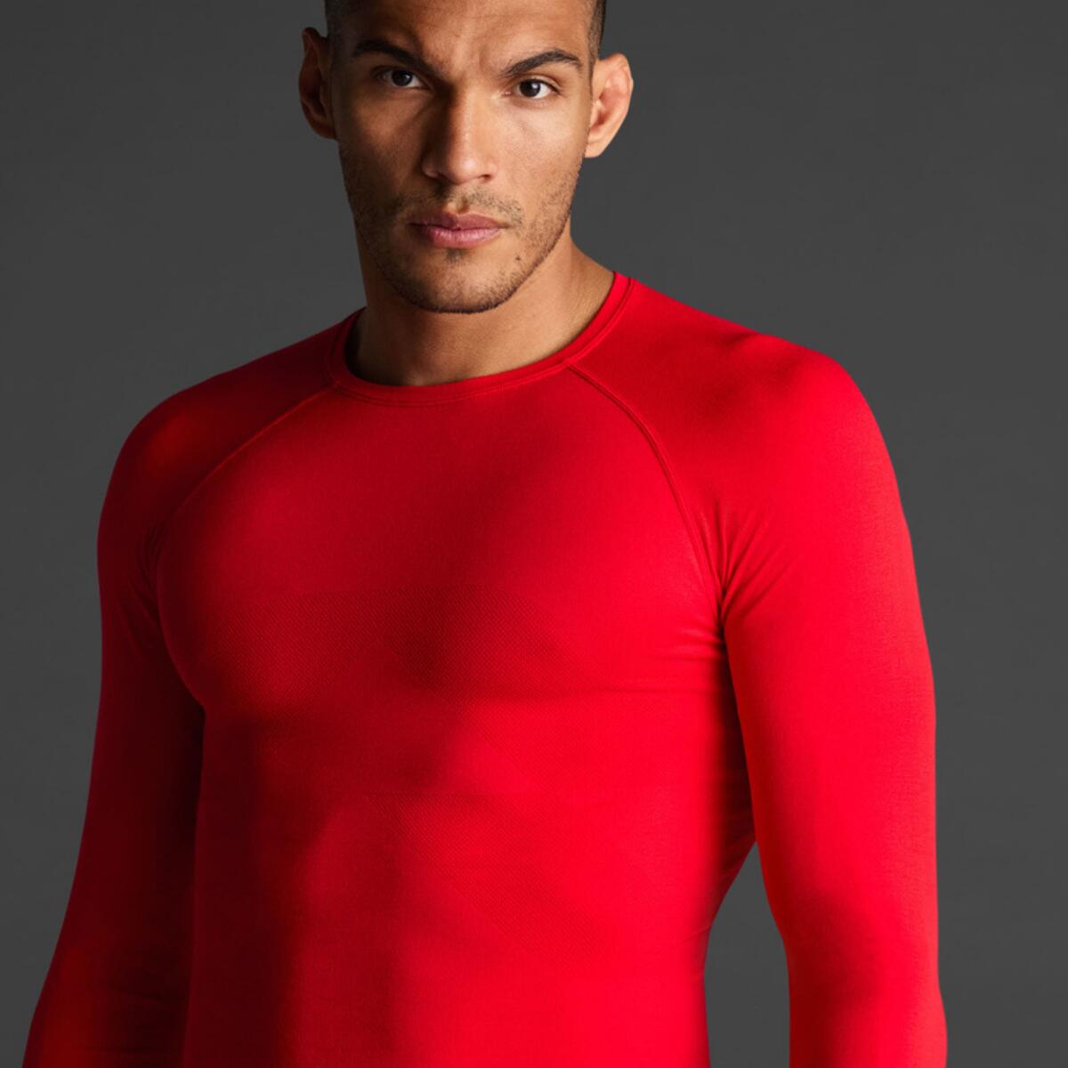 Camiseta térm. vermelha 4/6 3/7